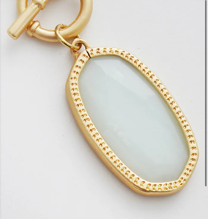 Necklaces 53617 NATURAL STONE PENDNAT TAGGLE NECKLACE Necklaces 53617 NATURAL STONE PENDNAT TAGGLE NECKLACE