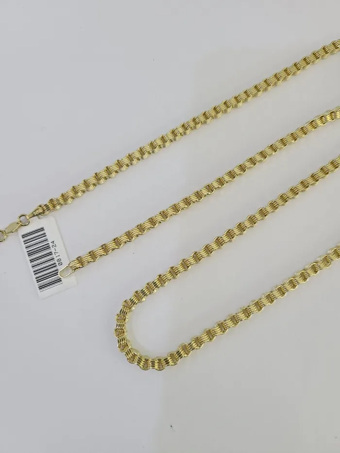REAL 10k Gold Byzantine Chain Necklace Lobster Clasp 3mm 20 22 24 26 28 30 Globalwatches10 Necklaces