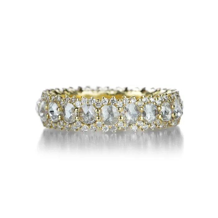 Rings Paul Morelli 3mm Rose Cut Diamond Band