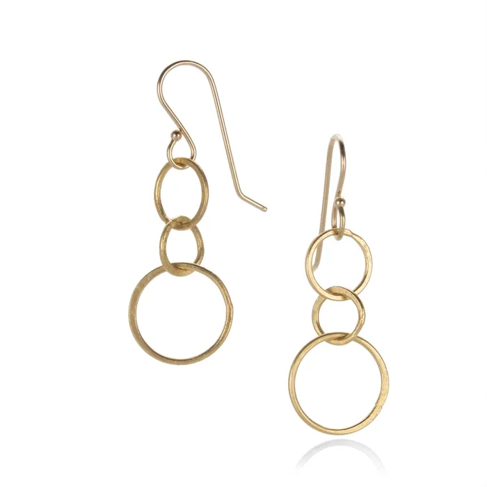 Rosanne Pugliese Small Triple Circle Earrings Earrings