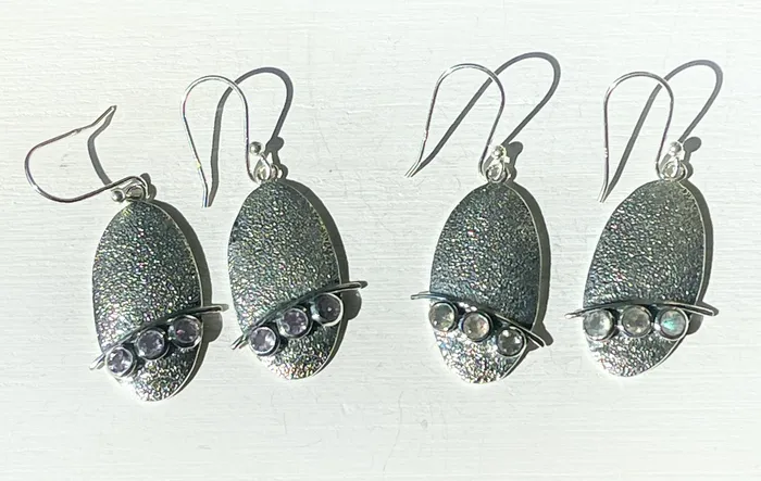 Sophiareneboutiquecom Earrings STERLING SILVER ARTISAN DESIGN EARRINGS