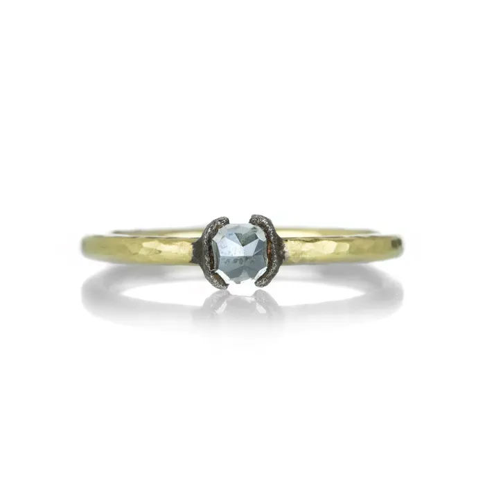 Todd Pownell Rings Inverted Square Diamond Ring
