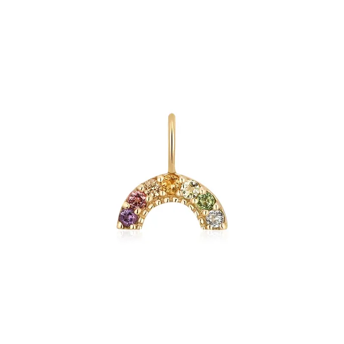 ARC Rainbow MultiGem Charm Aurelie Gi Charm Necklaces