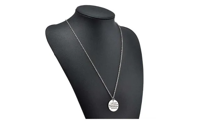 Charm Bib Statement Lover Pendant Necklace sparklingselections Necklaces