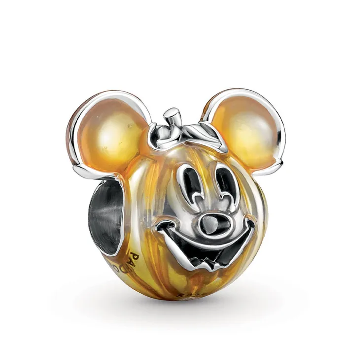 Charm Necklaces Pandora Disney Mickey Mouse Pumpkin Charm Pandora