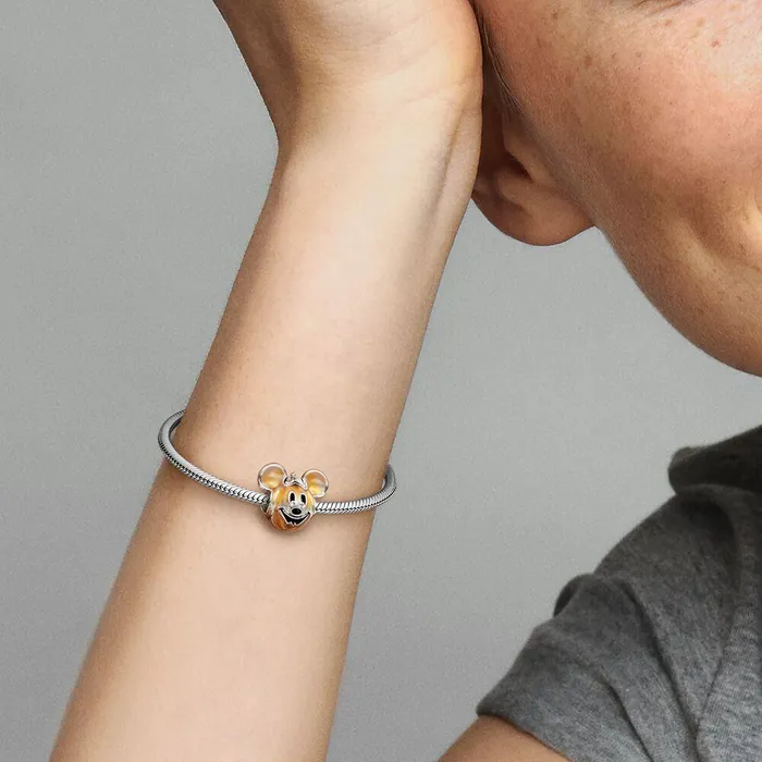 Charm Necklaces Pandora Disney Mickey Mouse Pumpkin Charm Pandora