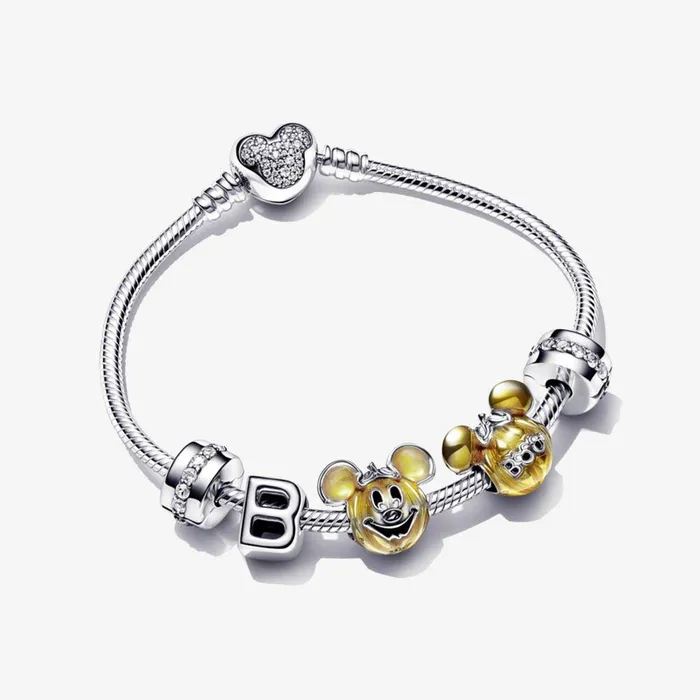 Charm Necklaces Pandora Disney Mickey Mouse Pumpkin Charm Pandora