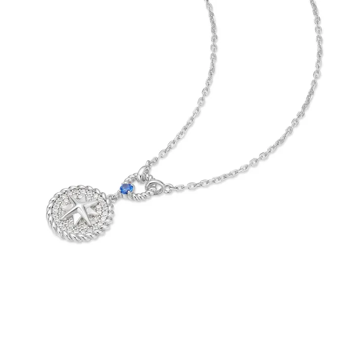 Chill Voyager Eight Pointed Star Signet Necklace Ania Haie Necklaces