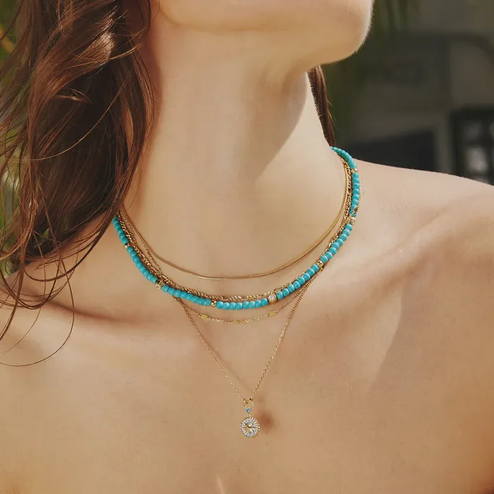 Chill Voyager Eight Pointed Star Signet Necklace Ania Haie Necklaces