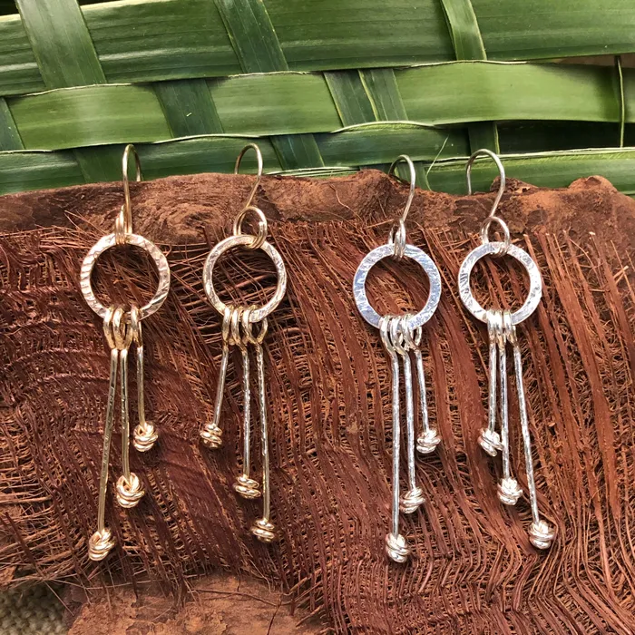 Earrings Crucian Gold Solstice Drop Earrings