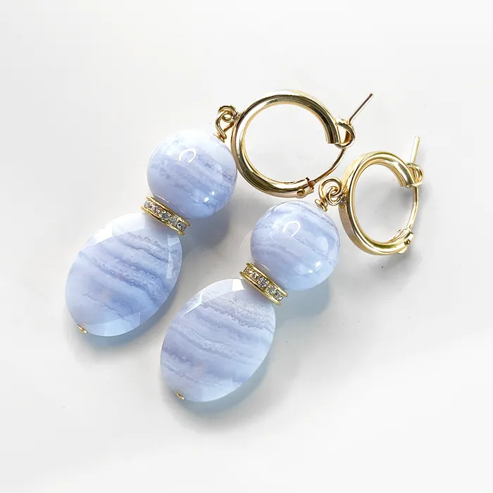 Earrings Lace Agate Earrings Elisa Ilana Earrings Lace Agate Earrings Elisa Ilana