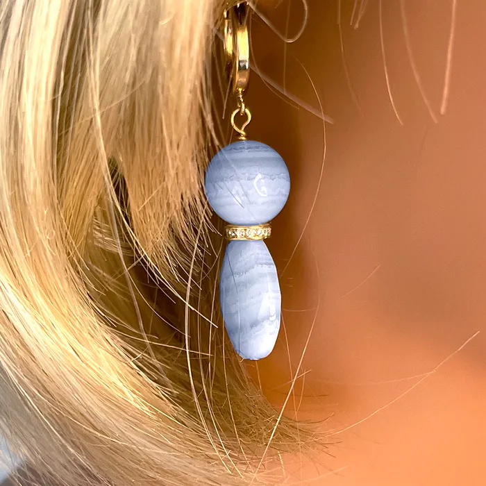 Earrings Lace Agate Earrings Elisa Ilana Earrings Lace Agate Earrings Elisa Ilana
