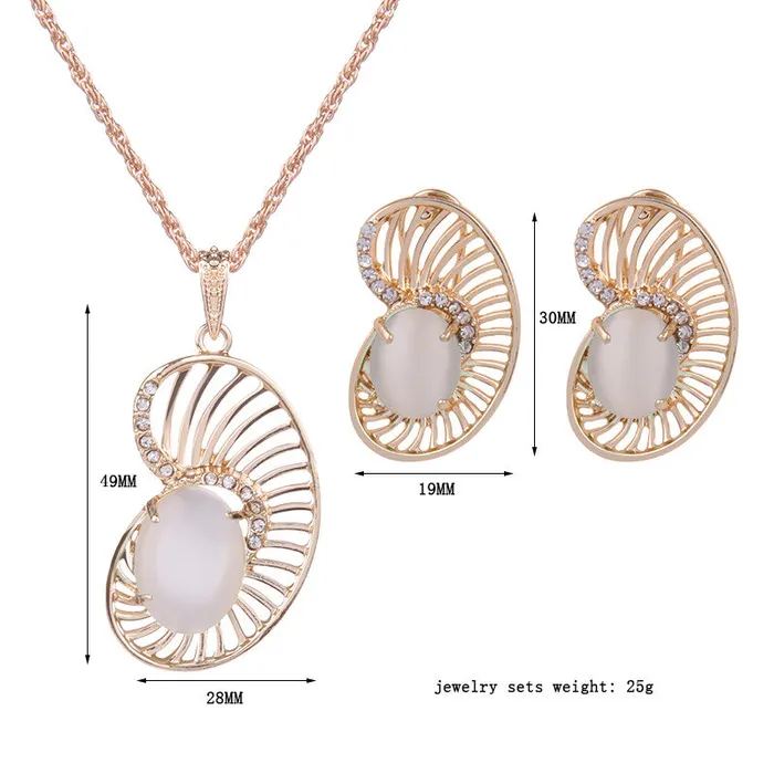 Earrings sparklingselections Opal Pea Necklace Earrings Bridal Jewelry Set for Women Earrings sparklingselections Opal Pea Necklace Earrings Bridal Jewelry Set for Women