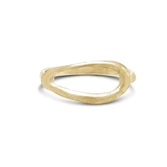 Emily Amey Jewelry Rings Miro Raindrop ring in Sterling silver or 10k gold