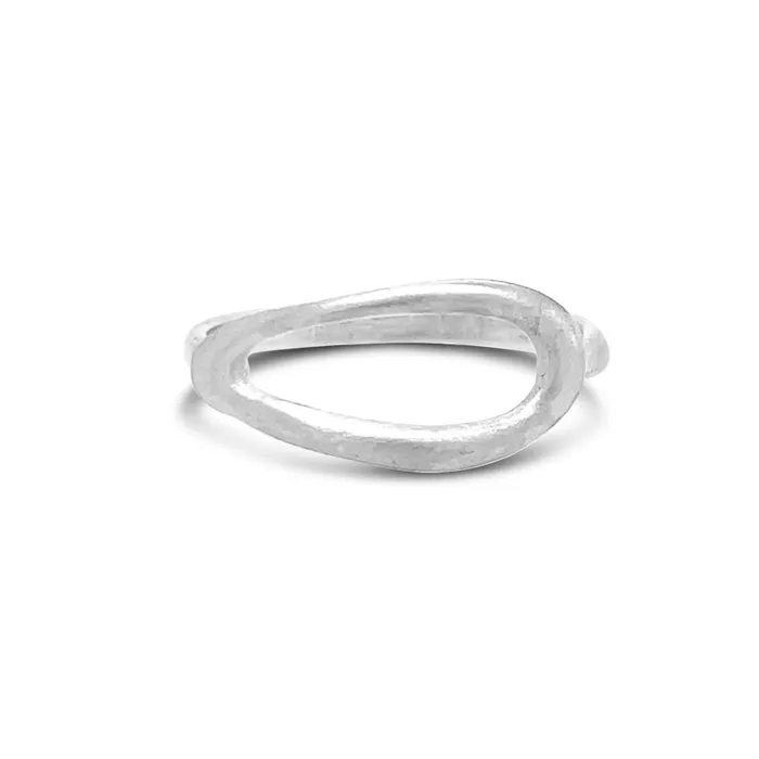 Emily Amey Jewelry Rings Miro Raindrop ring in Sterling silver or 10k gold