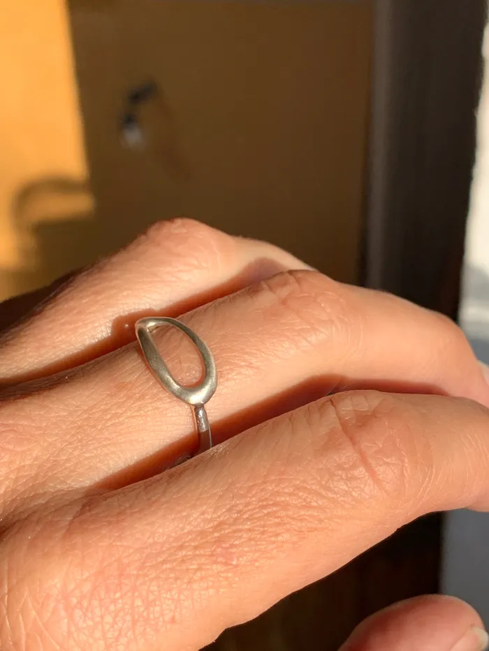 Emily Amey Jewelry Rings Miro Raindrop ring in Sterling silver or 10k gold