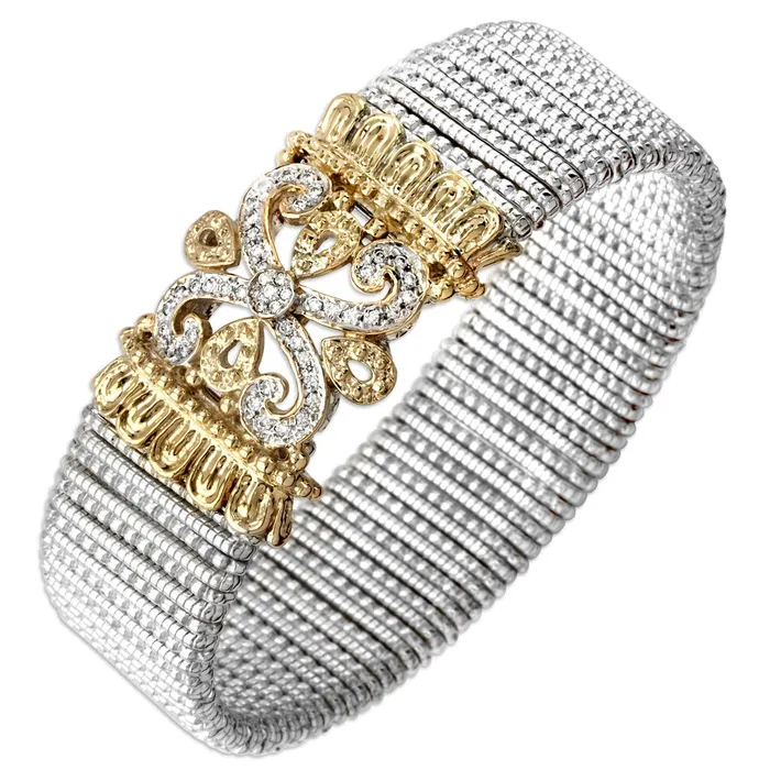 Fleur De Lis Diamond Bracelet340534 Vahan Jewelry Bracelets