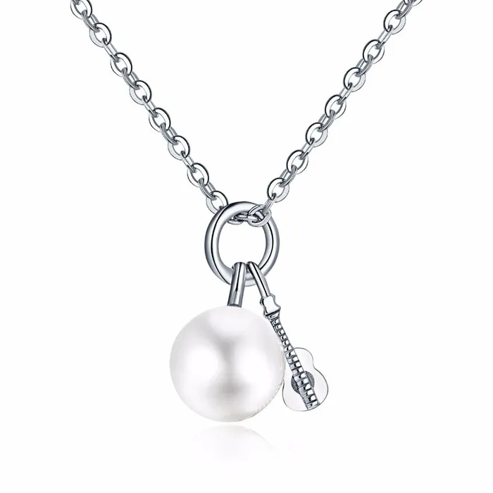 Freshwater Pearls Sterling Silver Pendants For Women sparklingselections Rings