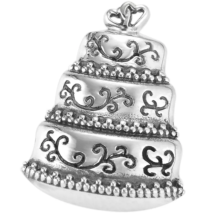 Lori Bonn Charm Necklaces Lori Bonn Let Them Eat Cake Slide Charm