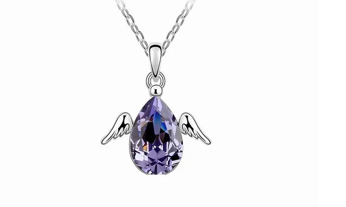 Necklaces Wings Drop Pendants Necklace For Women sparklingselections