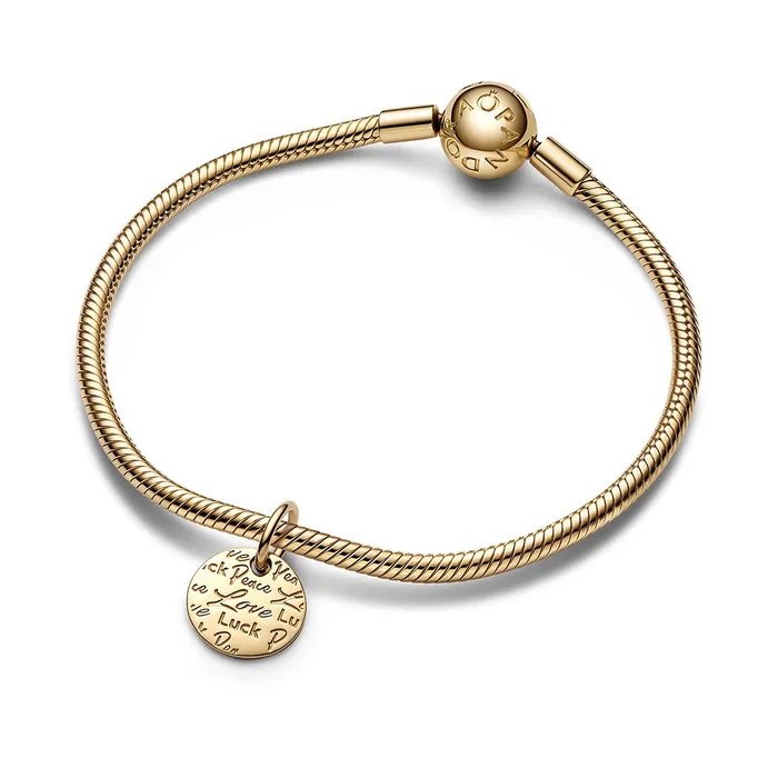 Pandora Charm Necklaces Pandora Peace Love Luck Dangle Charm Final Sale
