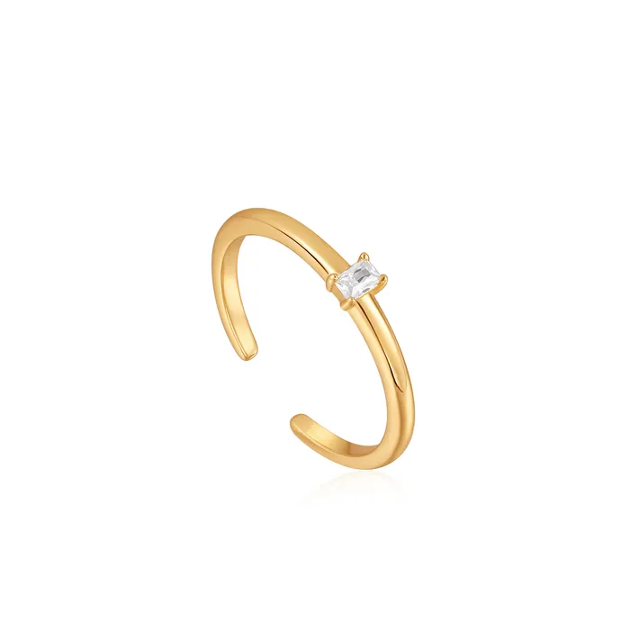 Rings Ania Haie Glam Rock Glam Adjustable Ring