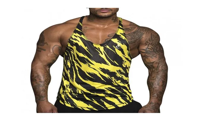 Rings sparklingselections Mens Camouflage Bodybuilding Tank Tops