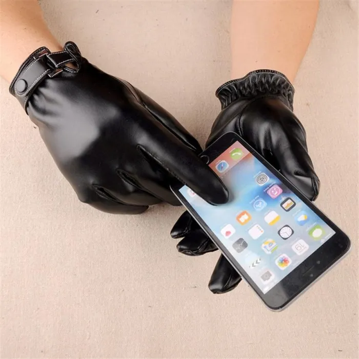sparklingselections Rings Men Winter Warm Soft Touchscreen Driving Gloves sparklingselections Rings Men Winter Warm Soft Touchscreen Driving Gloves