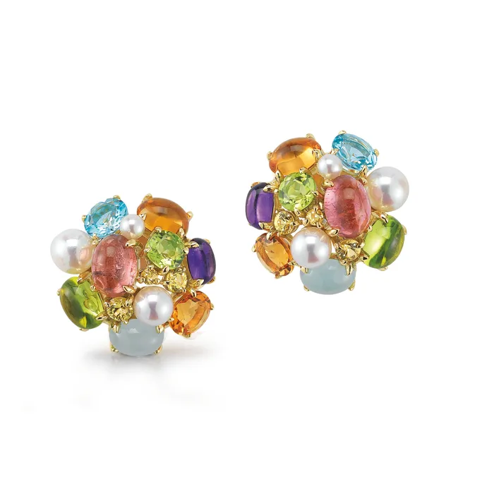 Earrings Seaman Schepps Seaman Schepps Bubble Multi Color Gemstone Earrings Earrings Seaman Schepps Seaman Schepps Bubble Multi Color Gemstone Earrings