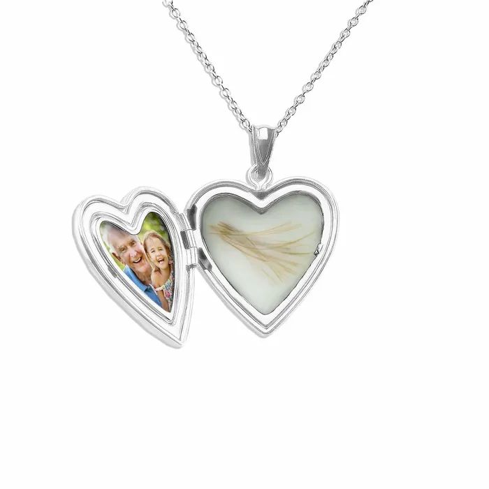 EverWith Necklaces EverWith Tree of Life Heart Shaped Sterling Silver Memorial Ashes Locket