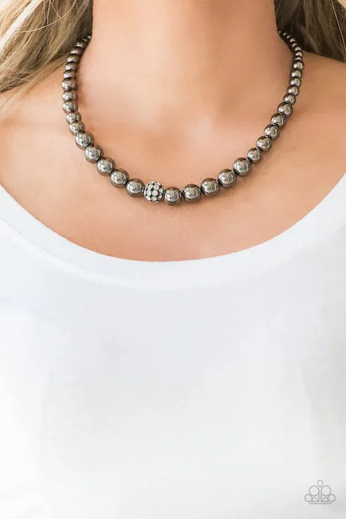 HighStakes FAME Black Necklace Jewelry by Bretta Paparazzi Accessories Necklaces HighStakes FAME Black Necklace Jewelry by Bretta Paparazzi Accessories Necklaces