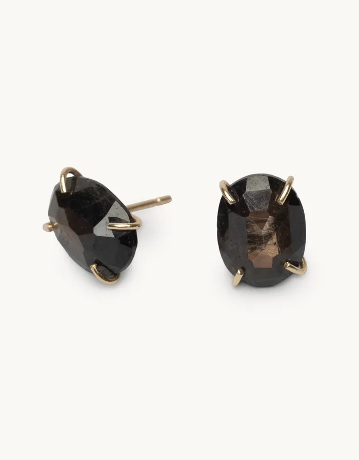 Melissa Joy Manning Earrings melissa joy manning prong set brown sapphire stud earrings Melissa Joy Manning Earrings melissa joy manning prong set brown sapphire stud earrings