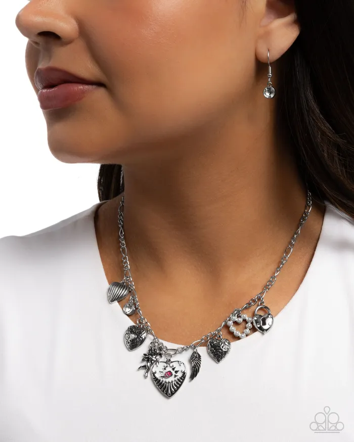 Necklaces Paparazzi Accessories Caring Collection White Necklace Jewelry by Bretta Necklaces Paparazzi Accessories Caring Collection White Necklace Jewelry by Bretta