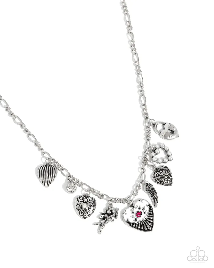 Necklaces Paparazzi Accessories Caring Collection White Necklace Jewelry by Bretta