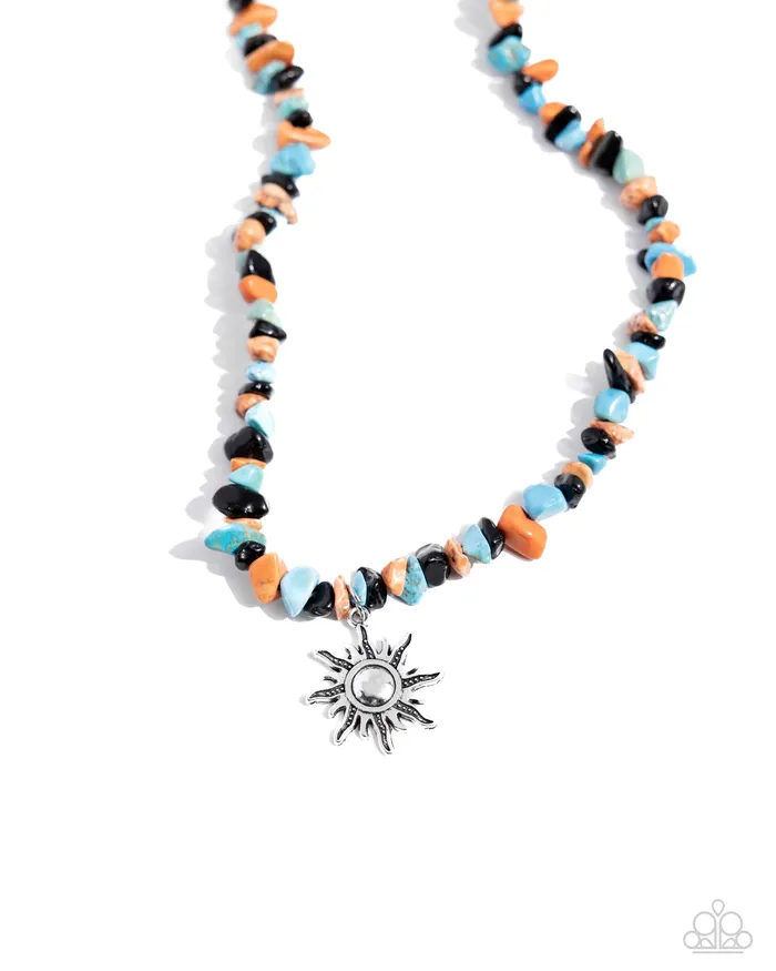 Necklaces Paparazzi Accessories Dancing In The Sunlight Black Necklace Jewelry by Bretta