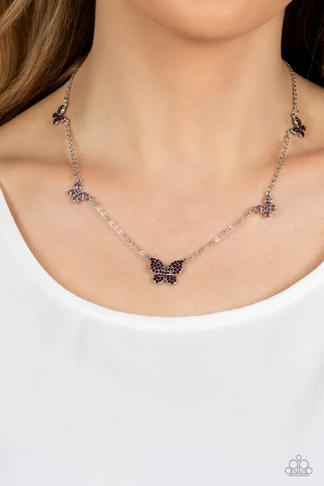 Necklaces Paparazzi Accessories FAIRY Special Purple Necklace Jewelry by Bretta