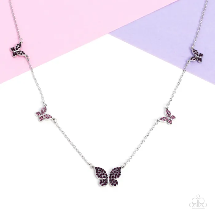 Necklaces Paparazzi Accessories FAIRY Special Purple Necklace Jewelry by Bretta