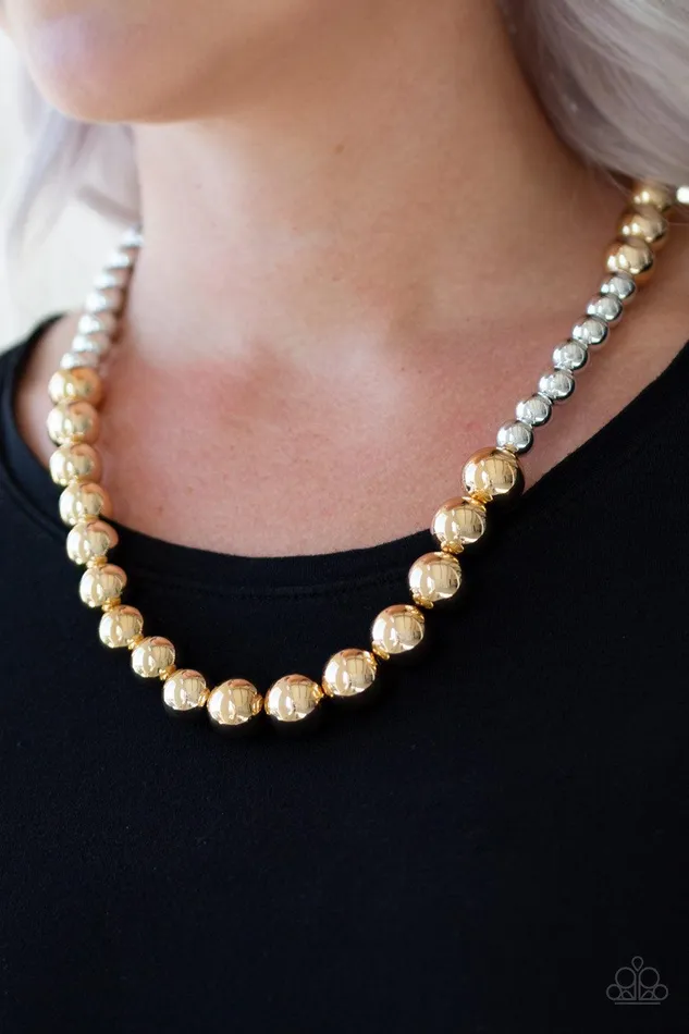 Necklaces Paparazzi Accessories Power To The People Gold Necklace Jewelry by Bretta Necklaces Paparazzi Accessories Power To The People Gold Necklace Jewelry by Bretta