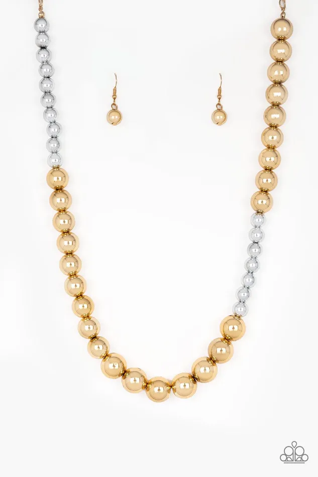 Necklaces Paparazzi Accessories Power To The People Gold Necklace Jewelry by Bretta