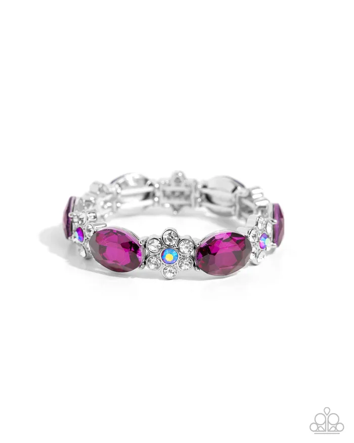 Paparazzi Accessories Bracelets Staycation Sparkle Pink Bracelet Jewelry by Bretta