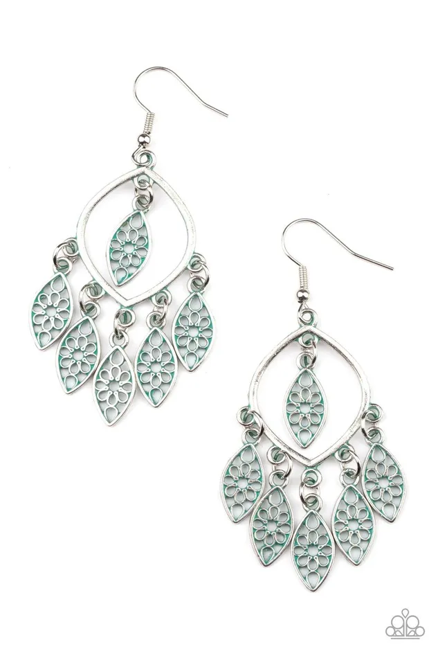 Paparazzi Accessories Earrings Artisan Garden Silver Earrings Jewelry By Bretta