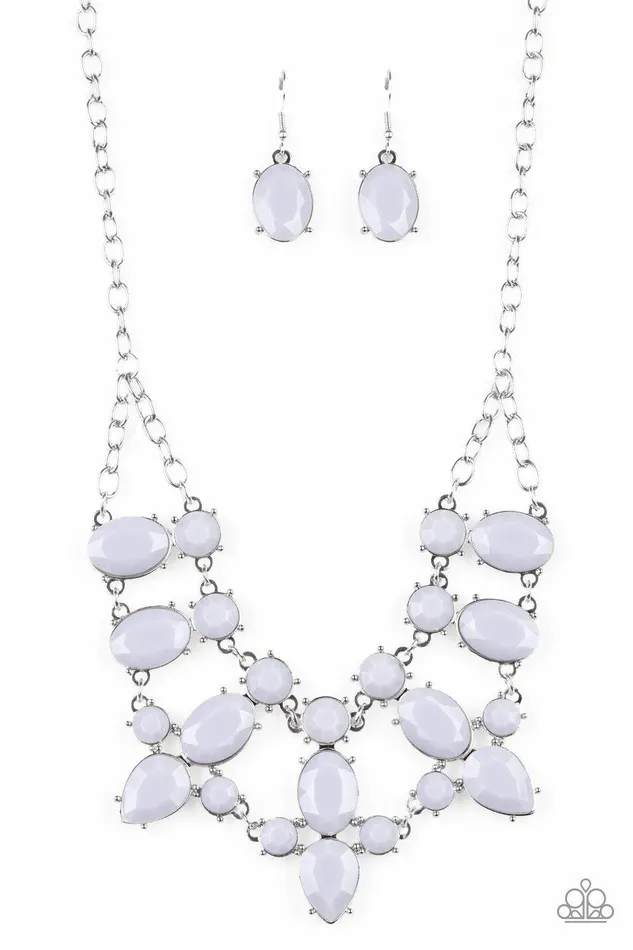 Paparazzi Accessories Necklaces Goddess Glow Silver Necklace Jewelry by Bretta