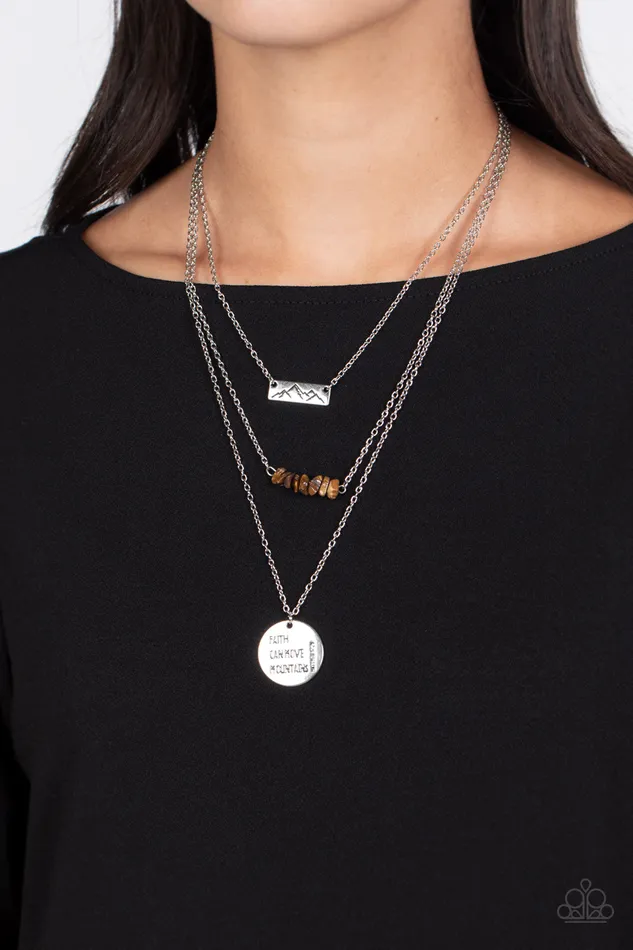 Paparazzi Accessories Necklaces Miracle Mountains Brown Necklace Jewelry by Bretta Paparazzi Accessories Necklaces Miracle Mountains Brown Necklace Jewelry by Bretta
