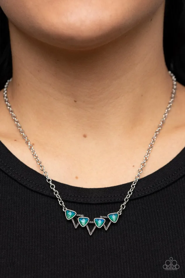 Paparazzi Accessories Necklaces Pyramid Prowl Multi Necklace Jewelry by Bretta