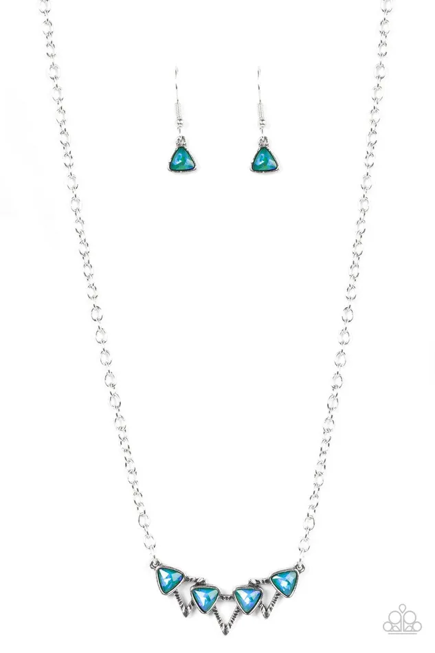 Paparazzi Accessories Necklaces Pyramid Prowl Multi Necklace Jewelry by Bretta