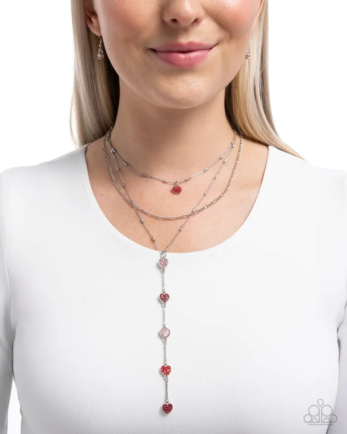 Paparazzi Accessories Necklaces Valiant Valentine Red Necklace Jewelry by Bretta Paparazzi Accessories Necklaces Valiant Valentine Red Necklace Jewelry by Bretta