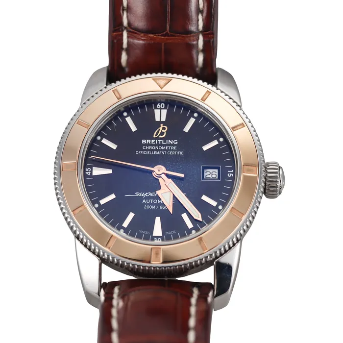 Watches Breitling Breitling Superocean Heritage Gold Steel Automatic Watch U17321