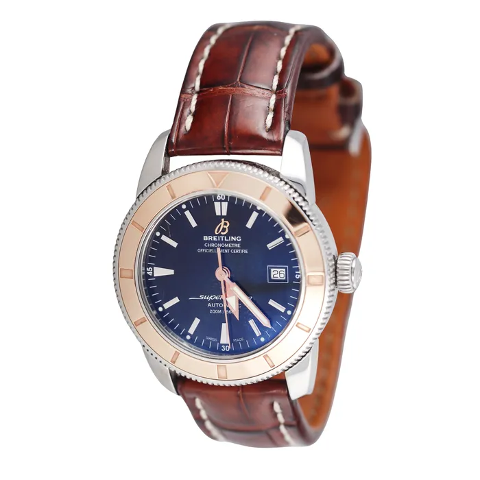 Watches Breitling Breitling Superocean Heritage Gold Steel Automatic Watch U17321