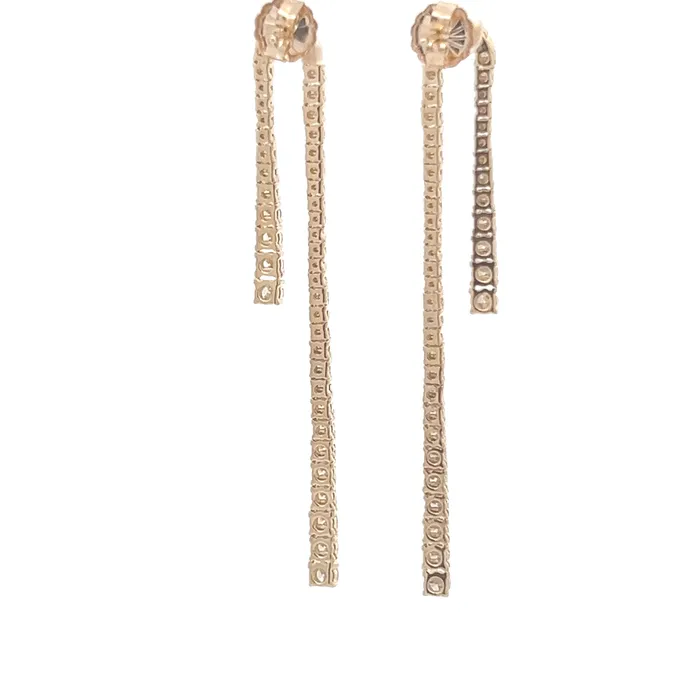 YaninaCo Jewelry Earrings Tennis Diamond Earrings