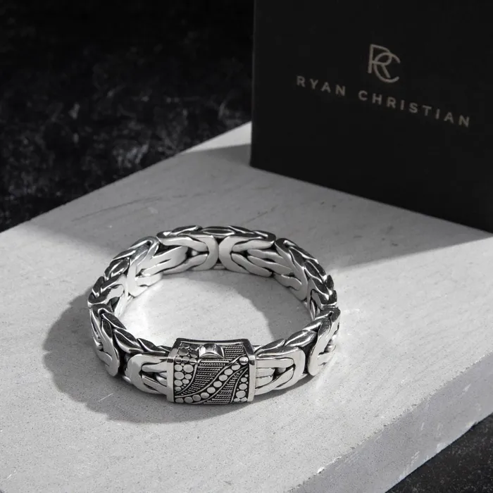 Bracelets Capital Byzantine Bracelet 14mm Ryan Christian